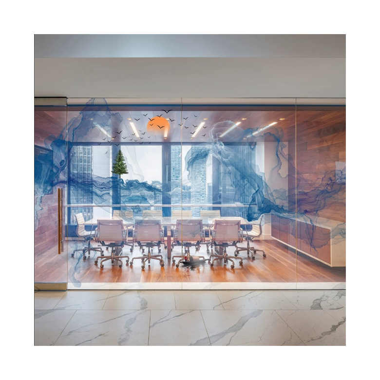 High-end Switchable Electric PDLC Glass Privacy Glass for Windows Doors Custom Made Sizes Decoration Bedroom Kitchen Warehouse