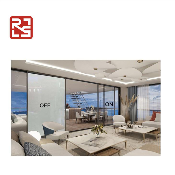 Self Adhesive Privacy Control Smart Glass Film for Windows/Doors DIY Installation - PDLC智能调光玻璃