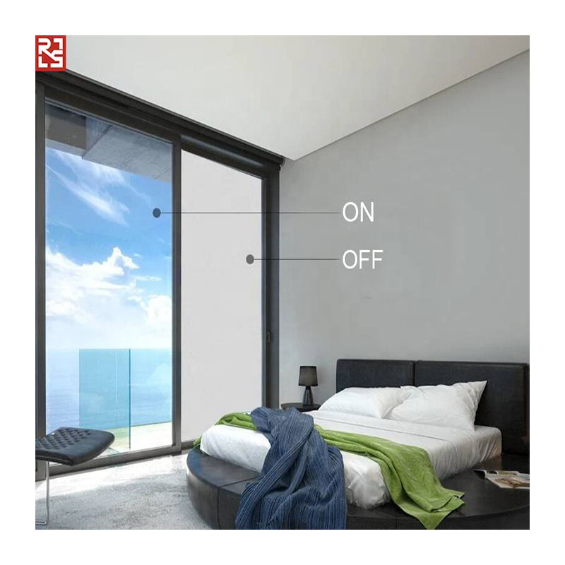 Electronic PDLC Smart Windows Film with Switchable Glass Remote Control Heat Insulation for Bathroom & Hotel Use 1 Year Warranty