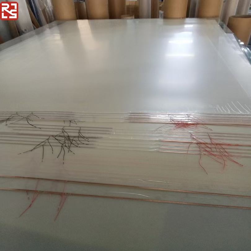 PDLC Smart Film Electronic Switchable Decorative Privacy Glass Film Instant Frost Clear Energy Saving UV Blocking Heat Furniture