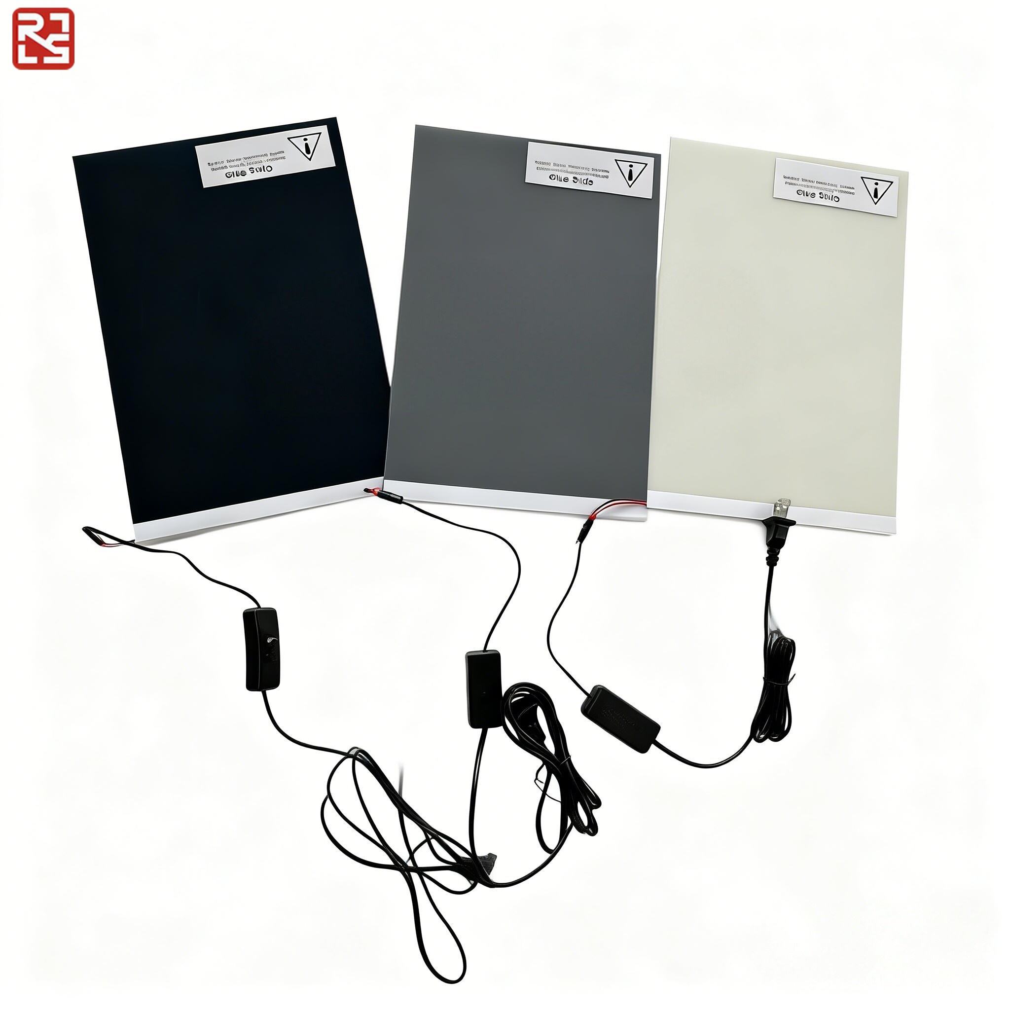 High-quality Self-adhesive PDLC Smart Glass Film. Modern Bathroom Bedroom Privacy Film Fast Switching Durable Decorative